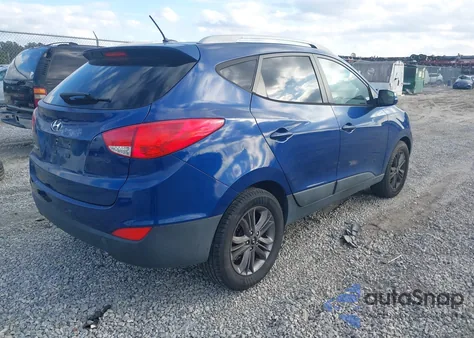 2014 Hyundai Tucson Se from USA, damaged, VIN KM8JU3AG2EU823353
